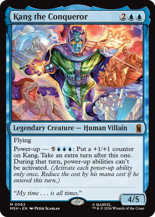 MSH, Kang the Conqueror, Standard, 62, M, Near Mint, (Foil), EN