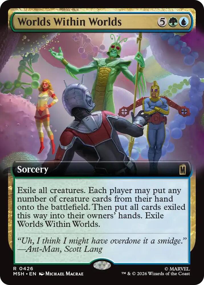 MSH, Worlds Within Worlds, (Extended Art), 426, R, Near Mint, Normal, EN