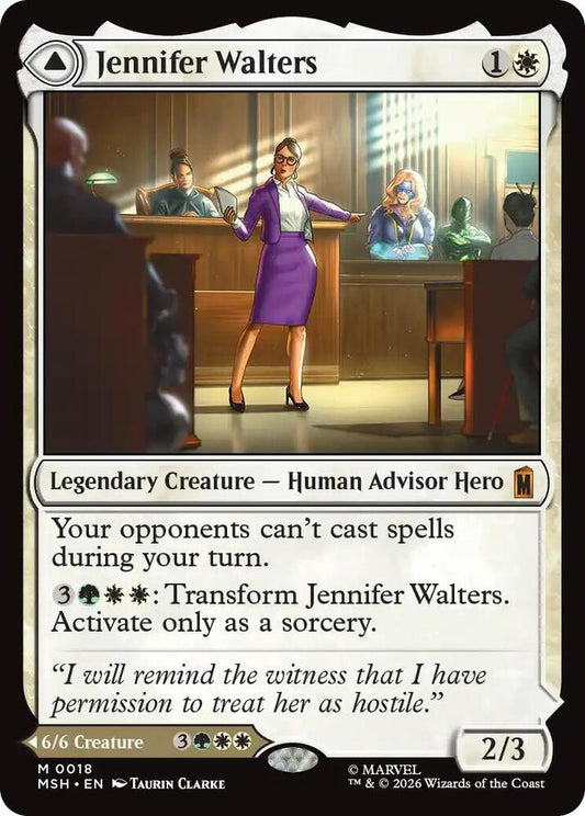 MSH, Jennifer Walters // The Sensational She-Hulk, Standard, 18, M, Near Mint, Normal, EN