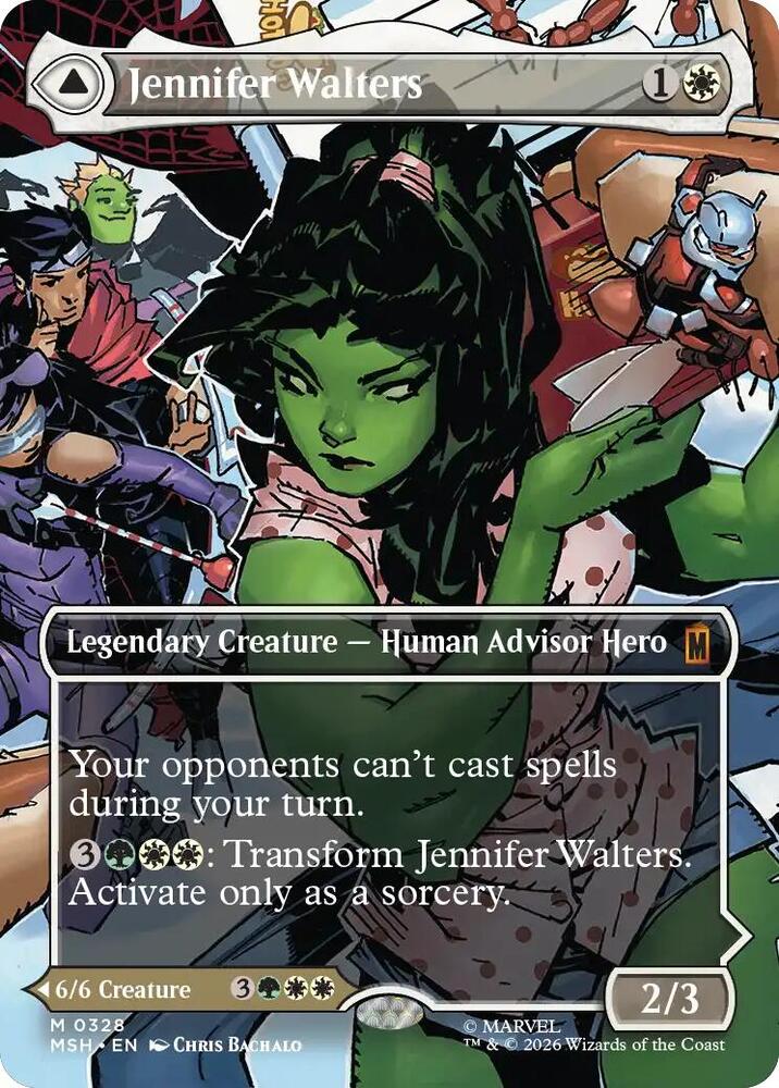 MSH, Jennifer Walters // The Sensational She-Hulk, (Borderless), 328, M, Near Mint, Normal, EN