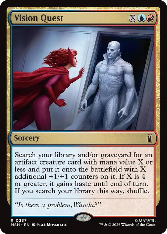 MSH, Vision Quest, Standard, 237, R, Near Mint, (Foil), EN