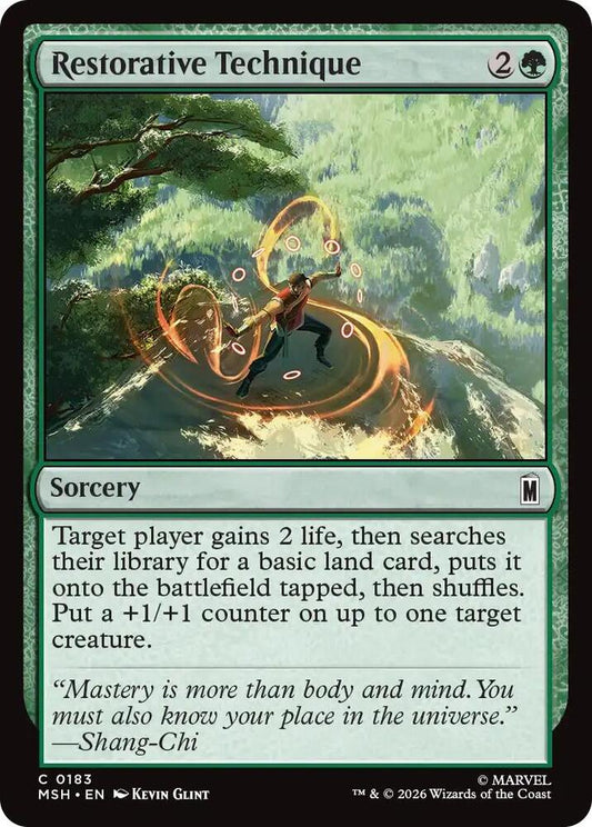 MSH, Restorative Technique, Standard, 183, C, Near Mint, (Foil), EN
