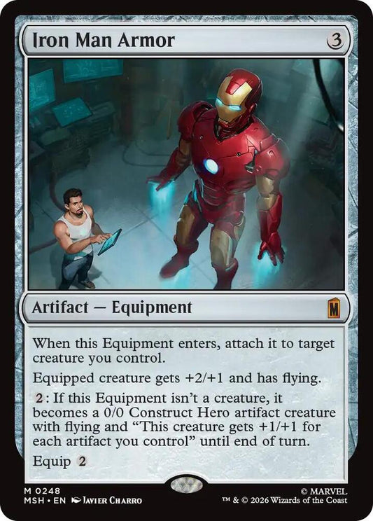 MSH, Iron Man Armor, Standard, 248, M, Near Mint, Normal, EN