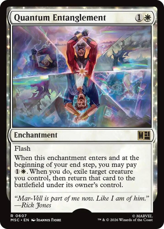 MSC, Quantum Entanglement, Standard, 607, R, Near Mint, (Foil), EN