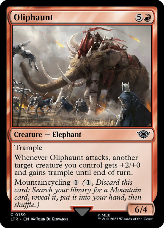 LTR, Oliphaunt, Standard, 139, C, Near Mint, Normal, EN