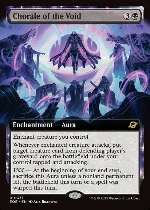 EOE, Chorale of the Void, (Extended Art), 331, R, Near Mint, (Foil), EN