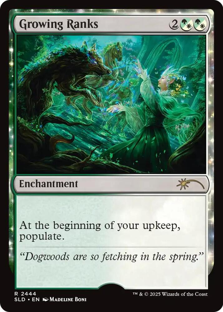 SLD, Growing Ranks, Standard, 2444, R, Near Mint, Normal, EN