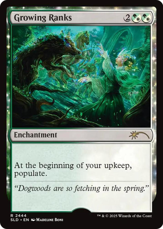 SLD, Growing Ranks, Standard, 2444, R, Near Mint, Normal, EN