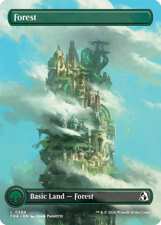 FRA, Forest, (Full Art), 394, C, Near Mint, Normal, EN