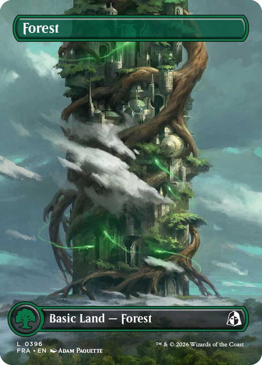 FRA, Forest, (Full Art), 396, C, Near Mint, Normal, EN