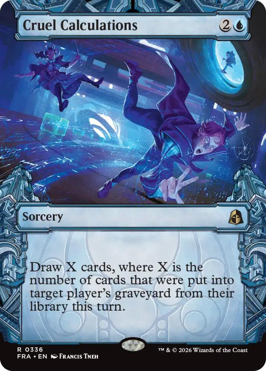 FRA, Cruel Calculations, (Showcase), 336, R, Near Mint, Normal, EN