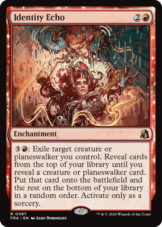 FRA, Identity Echo, Standard, 87, R, Near Mint, Normal, EN