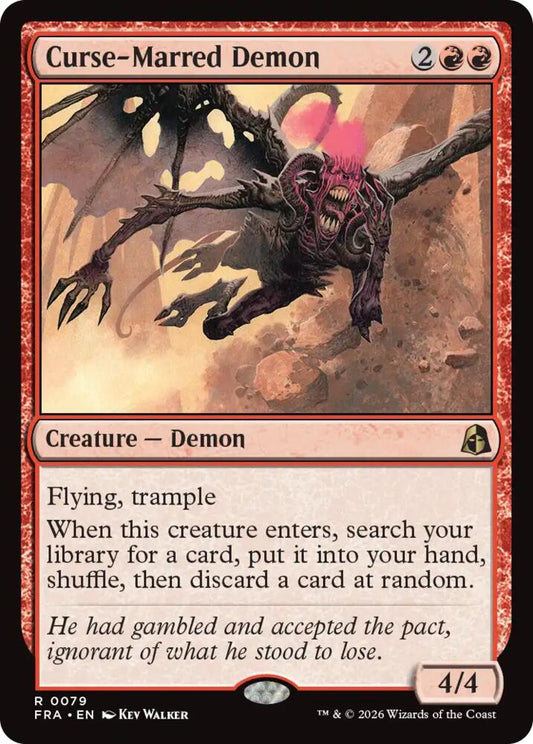 FRA, Curse-Marred Demon, Standard, 79, R, Near Mint, Normal, EN