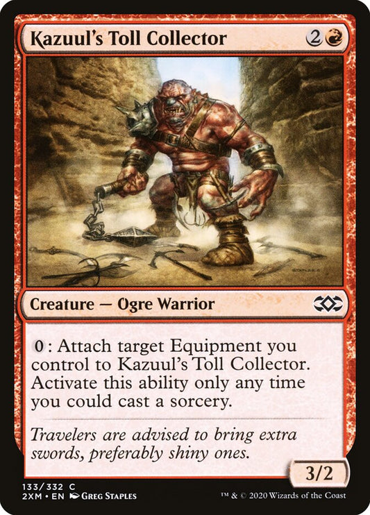 2XM, Kazuul's Toll Collector, Standard, 133, C, Near Mint, (Foil), EN