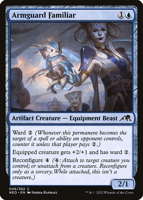 NEO, Armguard Familiar, Standard, 46, C, Near Mint, Normal, EN