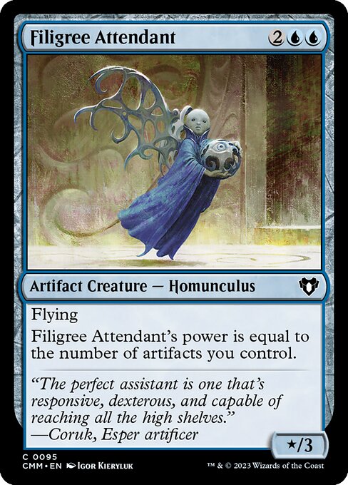 CMM, Filigree Attendant, Standard, 95, C, Near Mint, Normal, EN
