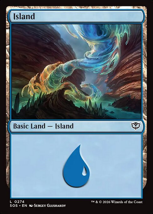 SOS, Island, Standard, 274, C, Near Mint, Normal, EN