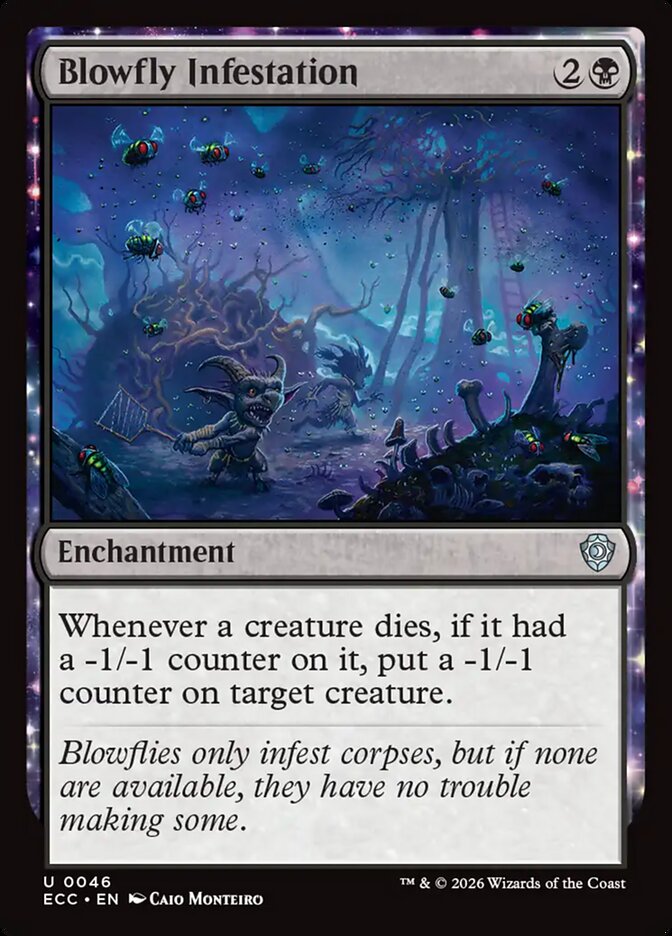 ECC, Blowfly Infestation, Standard, 46, U, Near Mint, Normal, EN