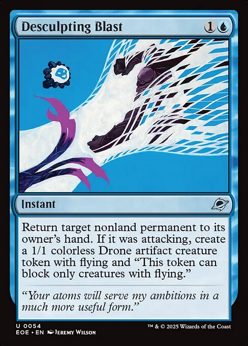 EOE, Desculpting Blast, Standard, 54, U, Near Mint, (Foil), EN