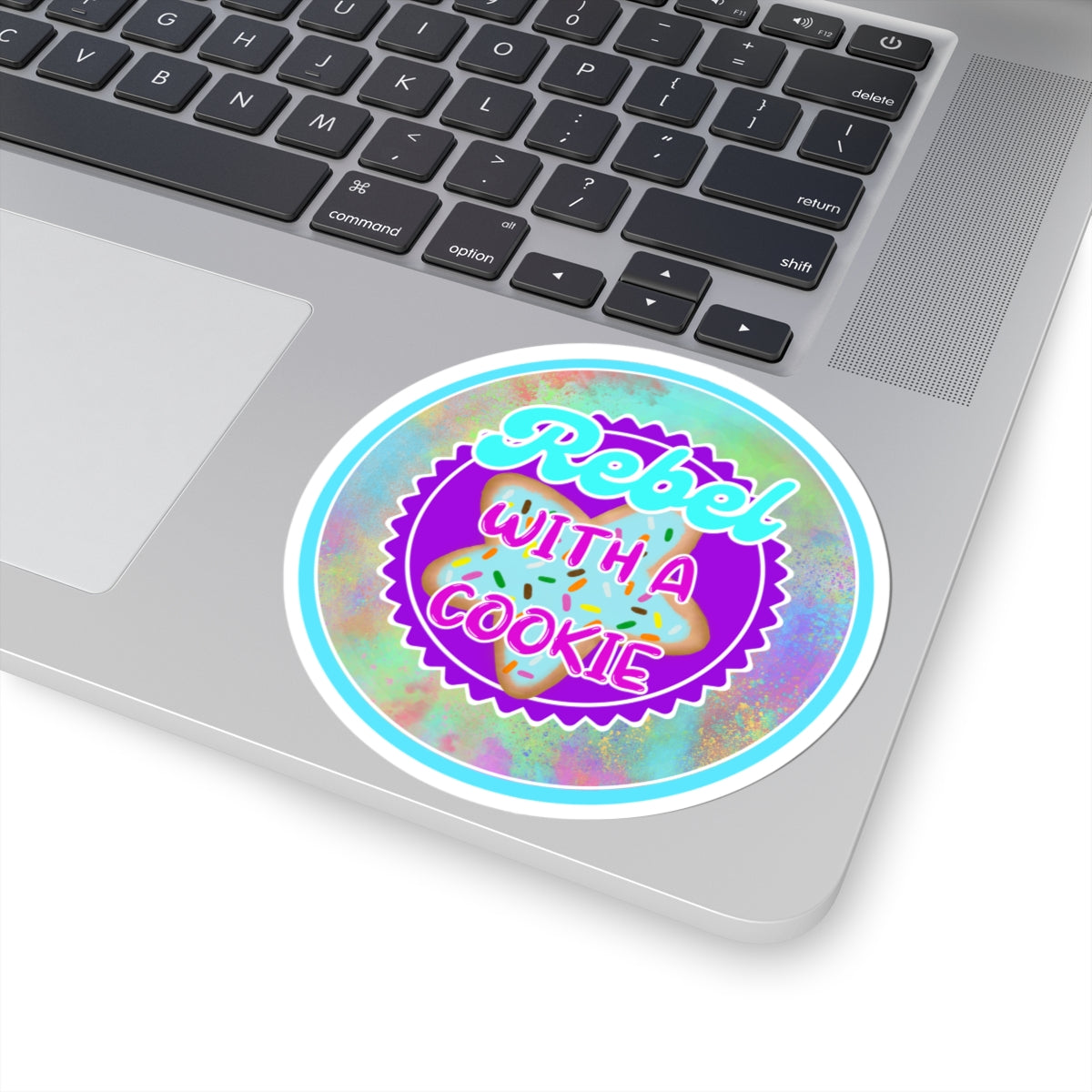 Rebel With a Cookie Stickers | Fun, Playful Stickers for Laptops, Water Bottles, Scrapbooking, Gift Ideas, Party Favors