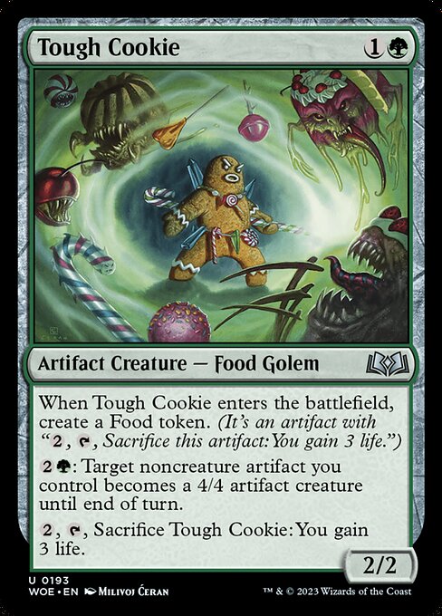 WOE, Tough Cookie, Standard, 193, U, Near Mint, (Foil), EN