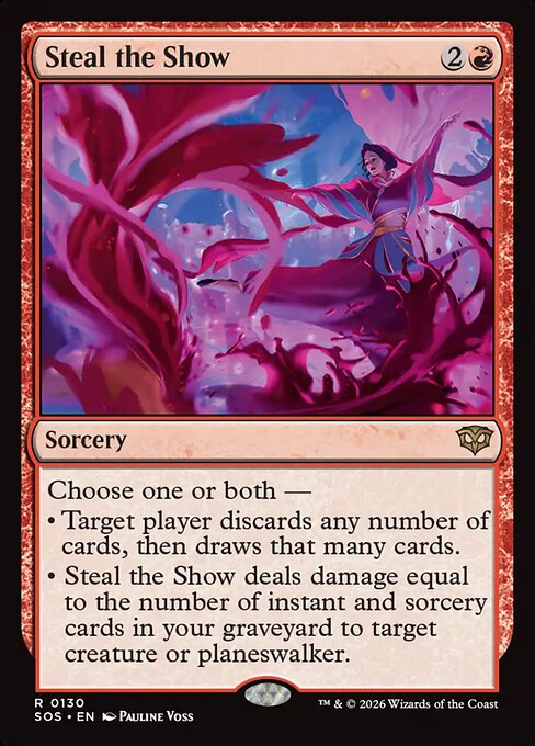SOS, Steal the Show, Standard, 130, R, Near Mint, (Foil), EN