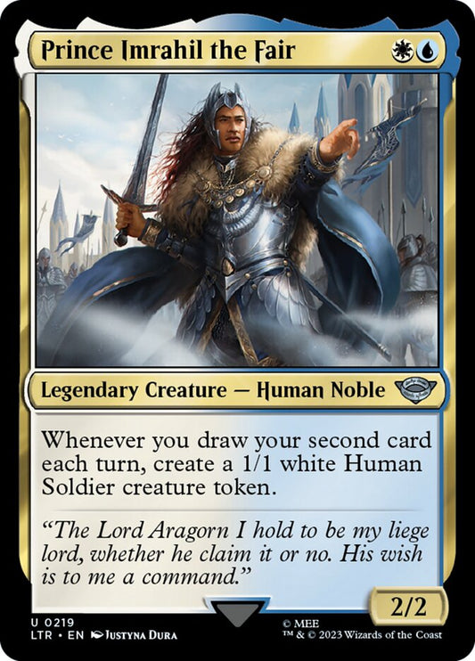 LTR, Prince Imrahil the Fair, Standard, 219, U, Near Mint, Normal, EN