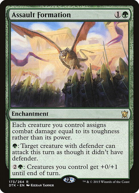 DTK, Assault Formation, Standard, 173, R, Near Mint, Normal, EN