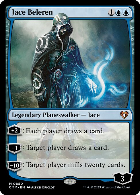 CMM, Jace Beleren, Standard, 850, M, Near Mint, Normal, EN