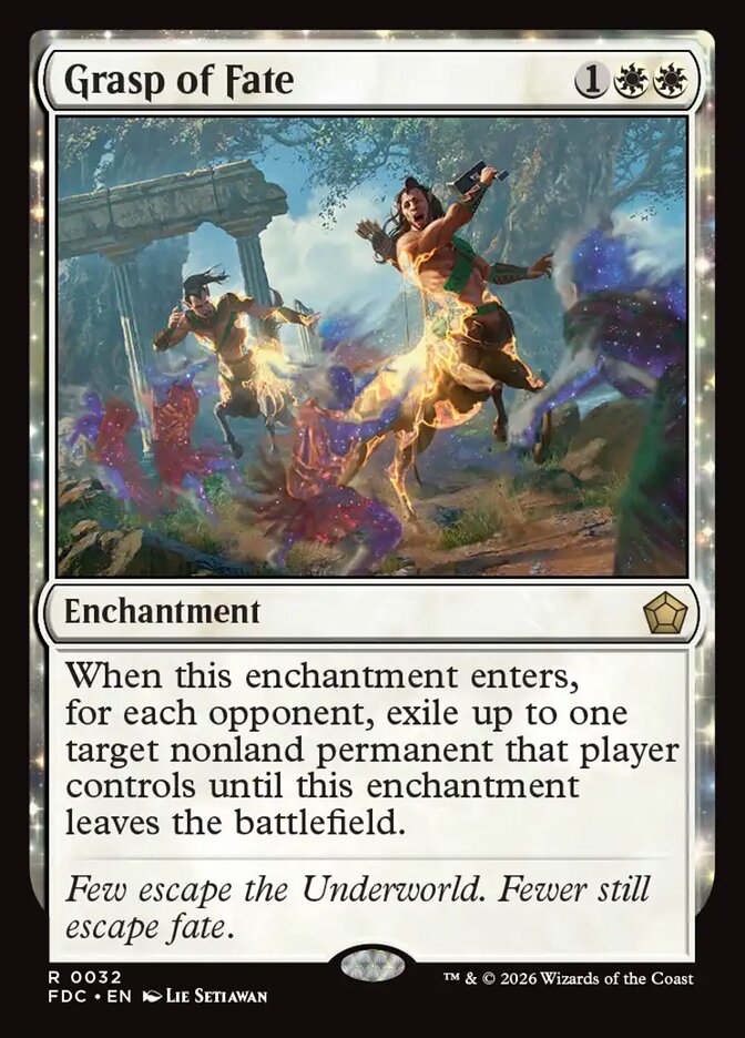 FDC, Grasp of Fate, Standard, 32, R, Near Mint, Normal, EN