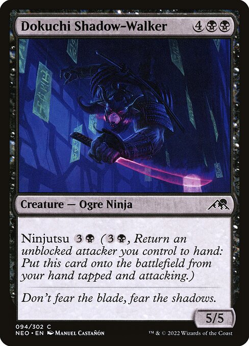 NEO, Dokuchi Shadow-Walker, Standard, 94, C, Near Mint, Normal, EN