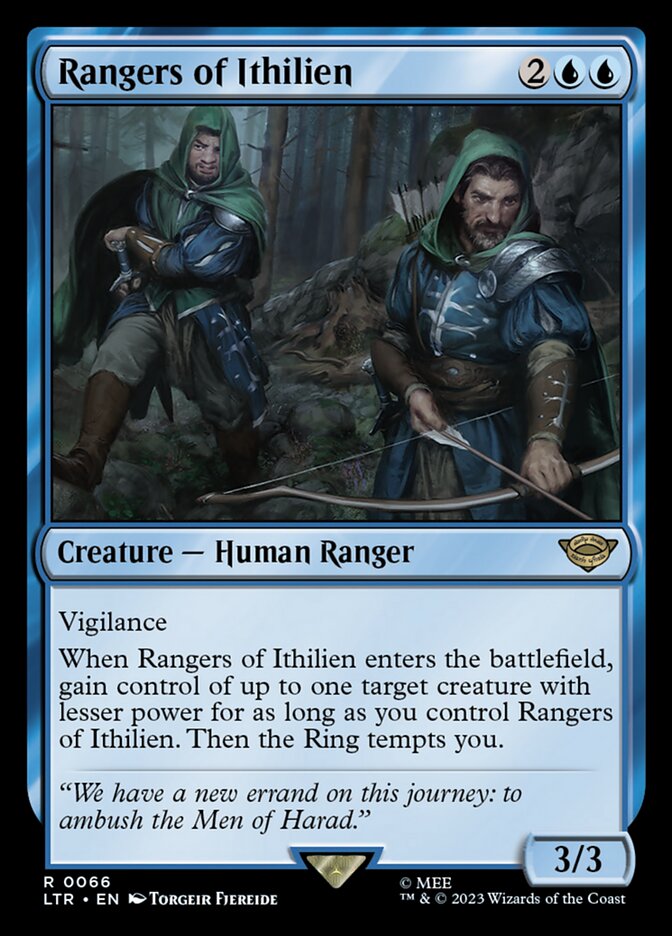 LTR, Rangers of Ithilien, Standard, 66, R, Near Mint, Normal, EN