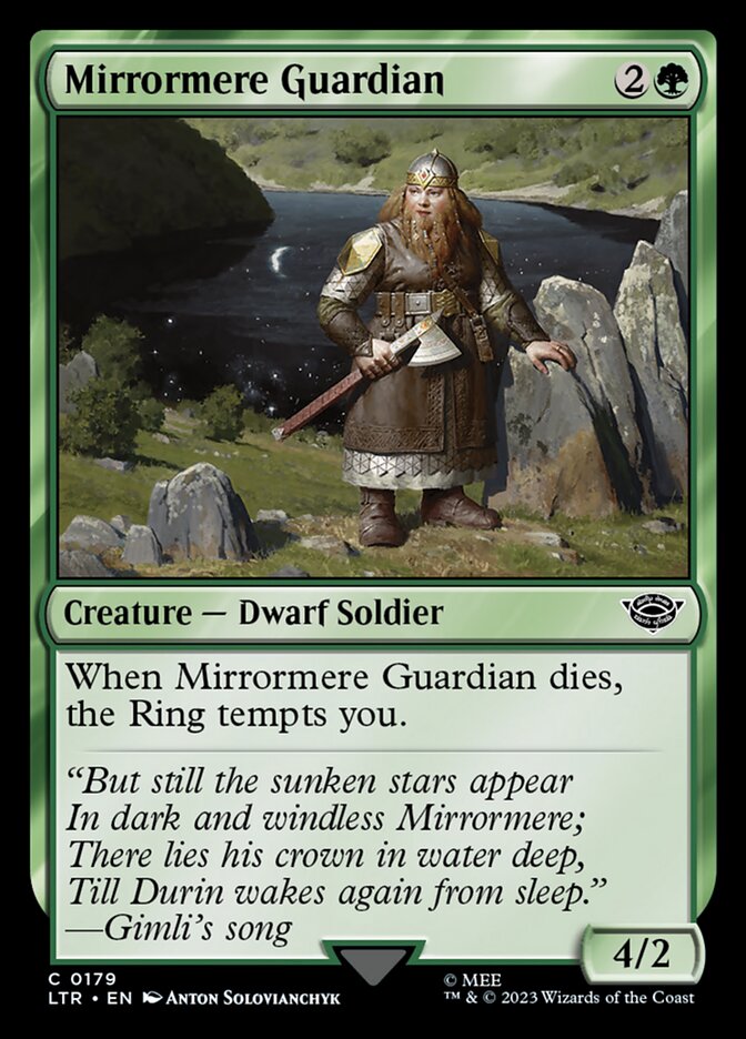 LTR, Mirrormere Guardian, Standard, 179, C, Near Mint, Normal, EN