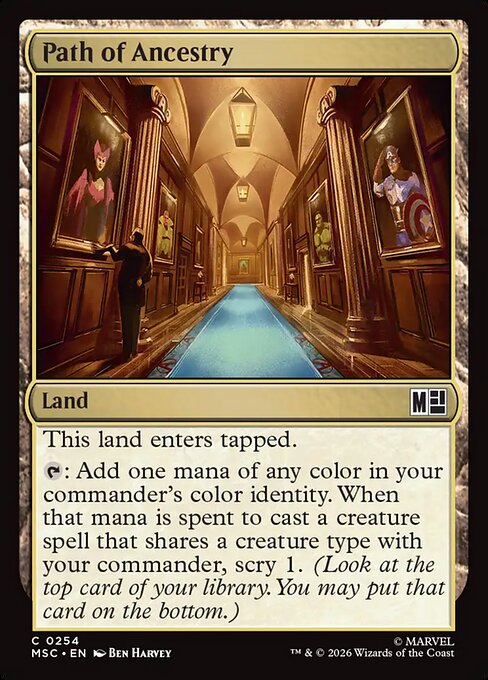 MSC, Path of Ancestry, Standard, 254, C, Near Mint, {Surge Foil}, EN