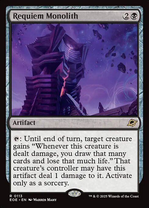 EOE, Requiem Monolith, Standard, 113, R, Near Mint, Normal, EN
