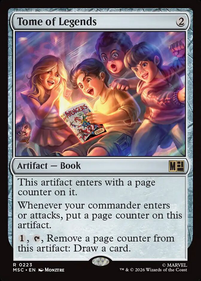 MSC, Tome of Legends, Standard, 223, R, Near Mint, (Surge Foil), EN