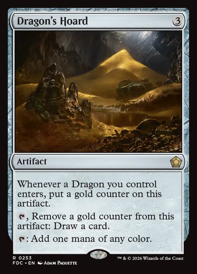 FDC, Dragon's Hoard, Standard, 253, R, Near Mint, Normal, EN