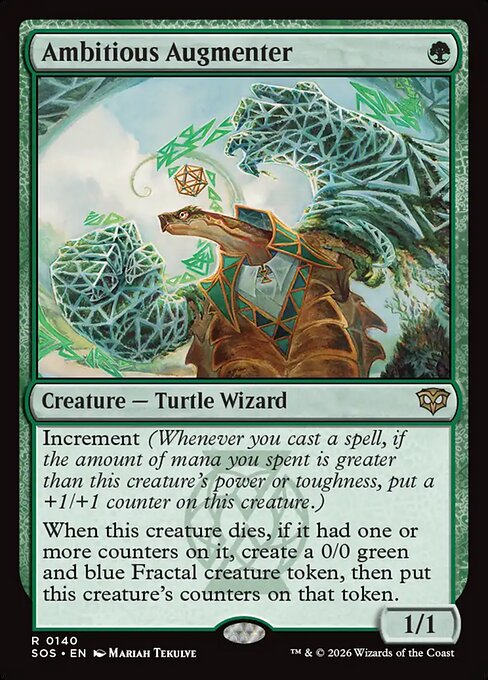SOS, Ambitious Augmenter, Standard, 140, R, Near Mint, Normal, EN
