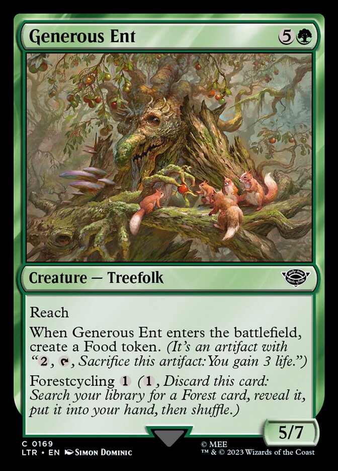 LTR, Generous Ent, Standard, 169, C, Near Mint, Normal, EN