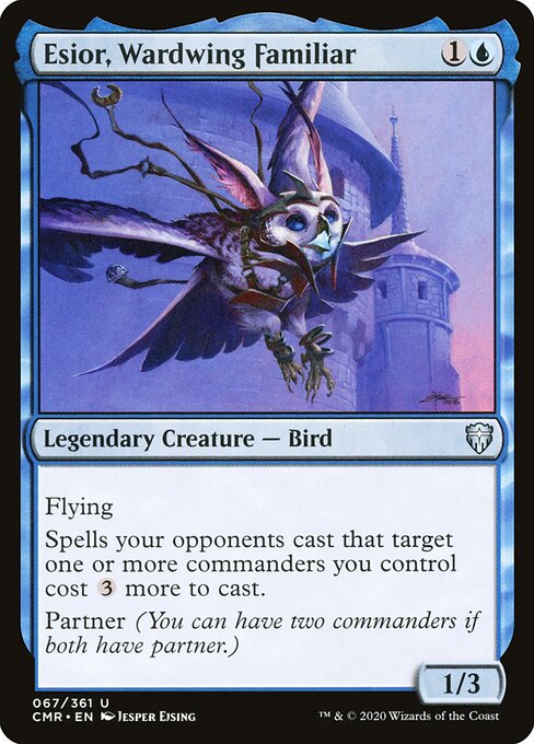 CMR, Esior, Wardwing Familiar, Standard, 67, U, Near Mint, (Foil), EN