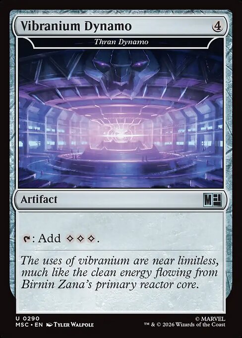 MSC, Thran Dynamo, Standard, 290, U, Near Mint, Normal, EN