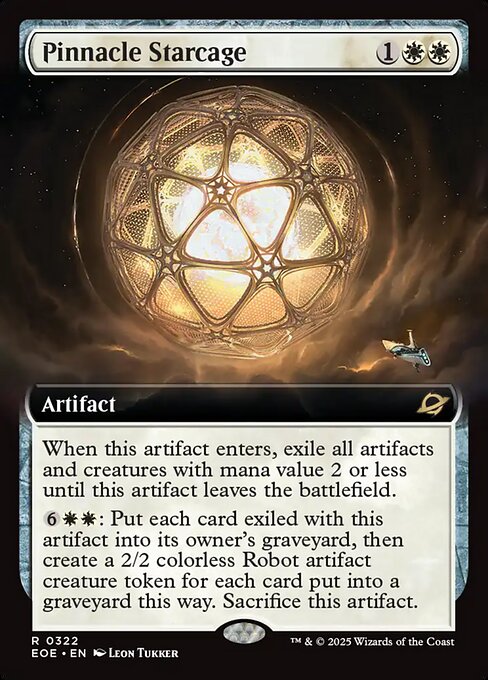 EOE, Pinnacle Starcage, (Extended Art), 322, R, Near Mint, Normal, EN