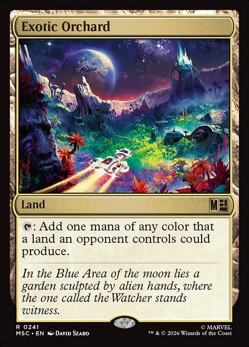 MSC, Exotic Orchard, Standard, 241, R, Near Mint, {Surge Foil}, EN