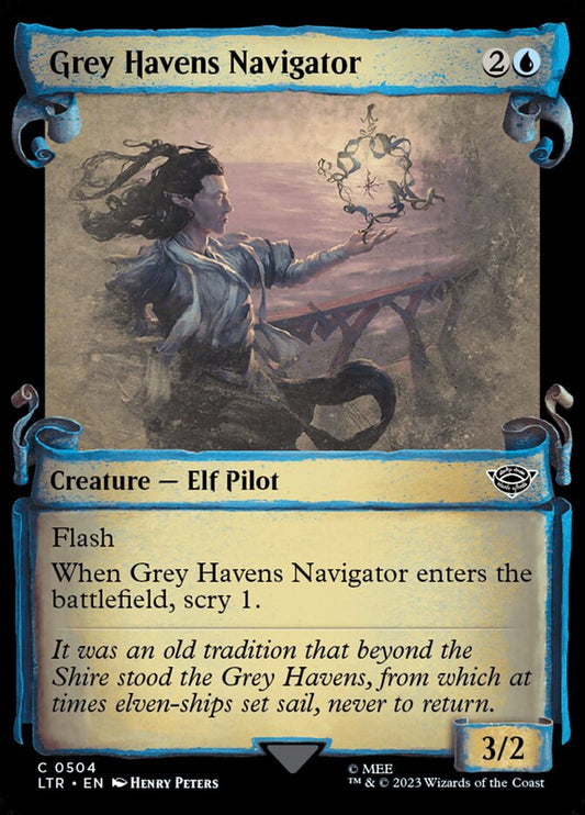 LTR, Grey Havens Navigator, (Showcase Scrolls), 504, C, Near Mint, Normal, EN