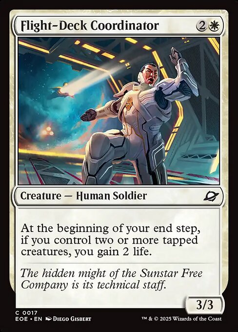EOE, Flight-Deck Coordinator, Standard, 17, C, Near Mint, Normal, EN