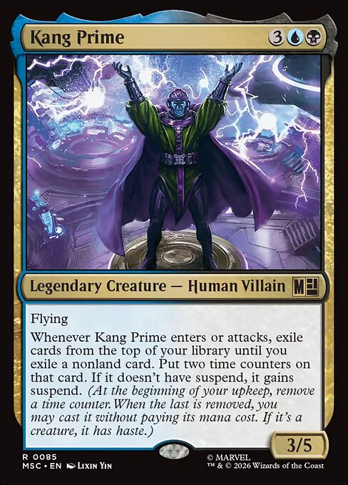 MSC, Kang Prime, Standard, 85, R, Near Mint, (Surge Foil), EN