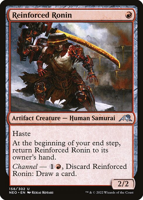 NEO, Reinforced Ronin, Standard, 158, U, Near Mint, Normal, EN