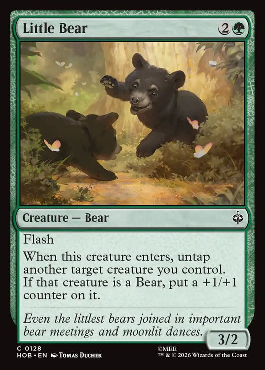 HOB, Little Bear, Standard, 128, C, Near Mint, Normal, EN