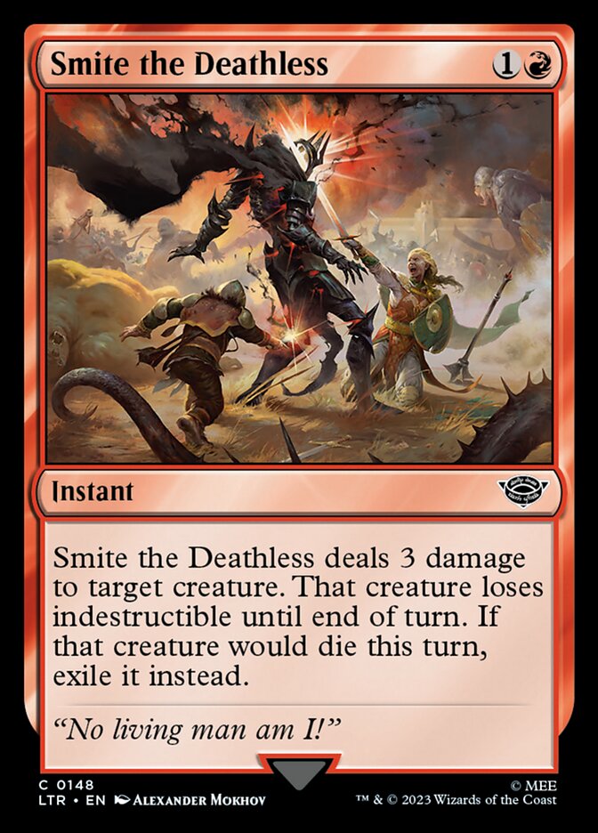 LTR, Smite the Deathless, Standard, 148, C, Near Mint, Normal, EN
