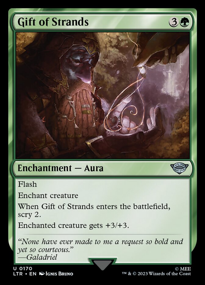 LTR, Gift of Strands, Standard, 170, U, Near Mint, (Foil), EN